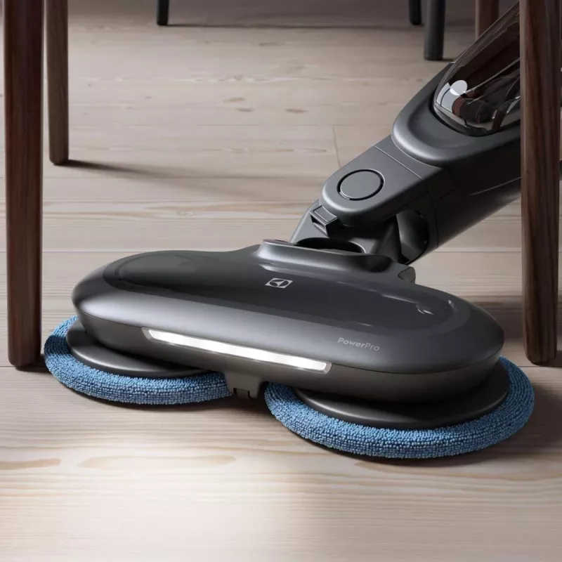 Mop attachment for Electrolux stick vacuum ZE160 — Melns/blue, 1 pc