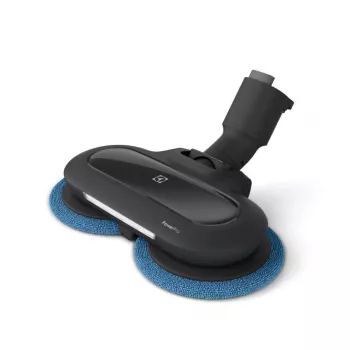 Mop attachment for Electrolux stick vacuum ZE168 — 3‑pack, Melns/blue