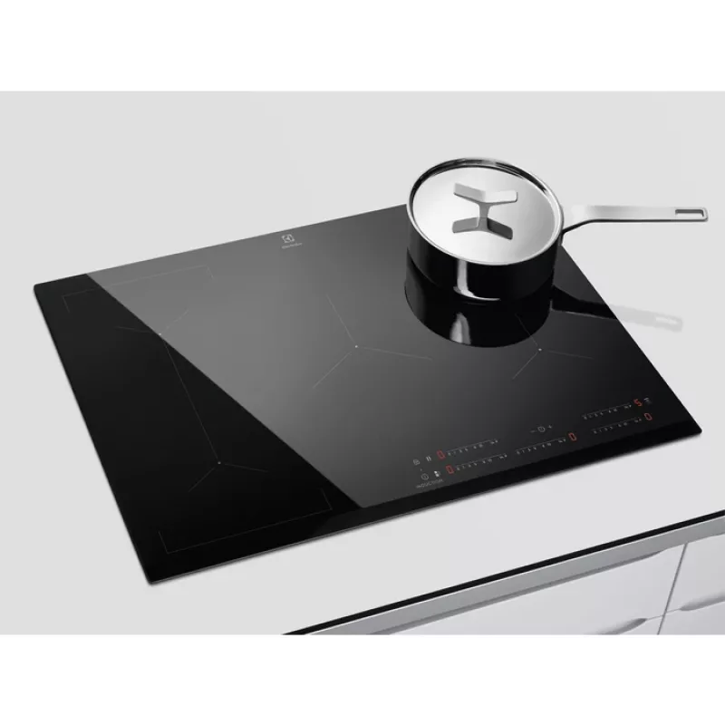 Electrolux EIV835 Melns Built-in 80 cm Zone induction hob 5 zone(s)