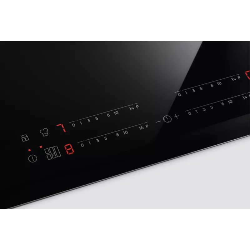 Electrolux EIV835 Melns Built-in 80 cm Zone induction hob 5 zone(s)