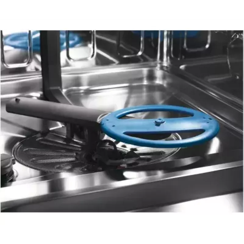 Iebūvējamā trauku mazgājamā mašīna Electrolux EEM69310L — pilna izmēra 60 cm, 15 galda klājumu, 44 dB, AirDry, 8 programmas