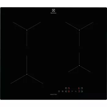 Electrolux LIL61424C Melns Iebūvējams 60 cm Zonu indukcijas plīts 4 zonu(-as)
