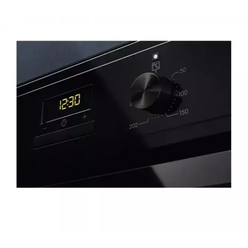 Electrolux EOF3H50BK 65 L 2090 W melna, nerūsējošais tērauds