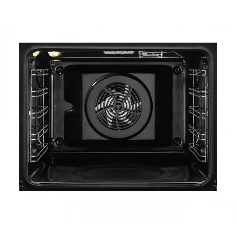 Iebūvējama elektriskā cepeškrāsns Electrolux EOC8P39WZ — 72 l, pirolītiskā pašattīrīšanās, tvaiks, grils, konvekcija, melna