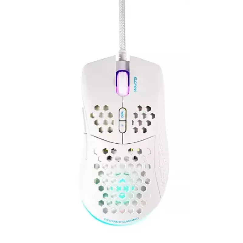 Spēļu pele Deltaco GAM-108-W USB Type-A