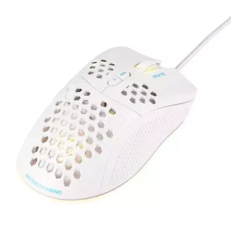 Spēļu pele Deltaco GAM-108-W USB Type-A