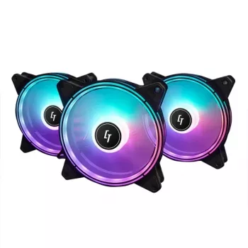 Chieftec Chieftronic Nova Set Ventilators 12 cm Melns 3 gab.