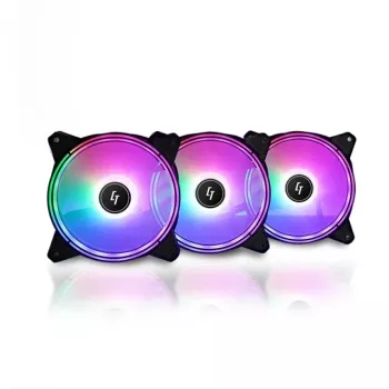Chieftec Chieftronic Nova Set Ventilators 12 cm Melns 3 gab.