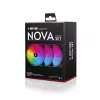 Chieftec Chieftronic Nova Set Ventilators 12 cm Melns 3 gab.