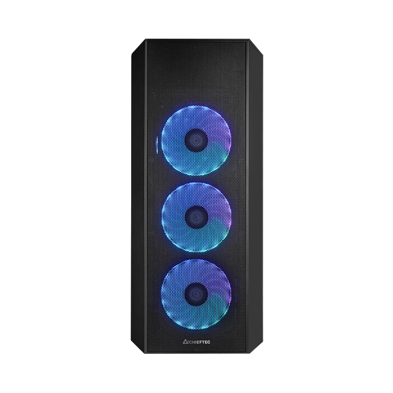 Chieftec GL-04B-OP datora korpuss Midi Tower melns