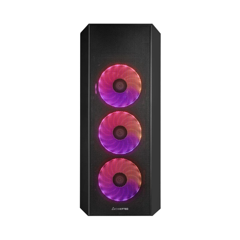 Chieftec GL-04B-OP datora korpuss Midi Tower melns