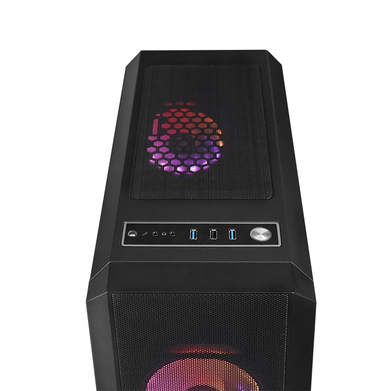 Chieftec GL-04B-OP datora korpuss Midi Tower melns