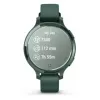 Smartwatch GARMIN Lily 2 Active zaļa — 38 mm alumīnija korpuss, silikona siksniņa, GPS, SpO2, 5 ATM, baterija 9 dienas