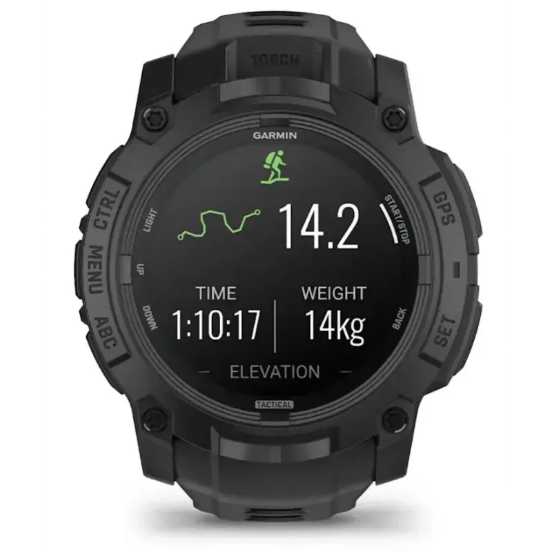 Viedpulkstenis Garmin Instinct 3 Tactical Edition Melns