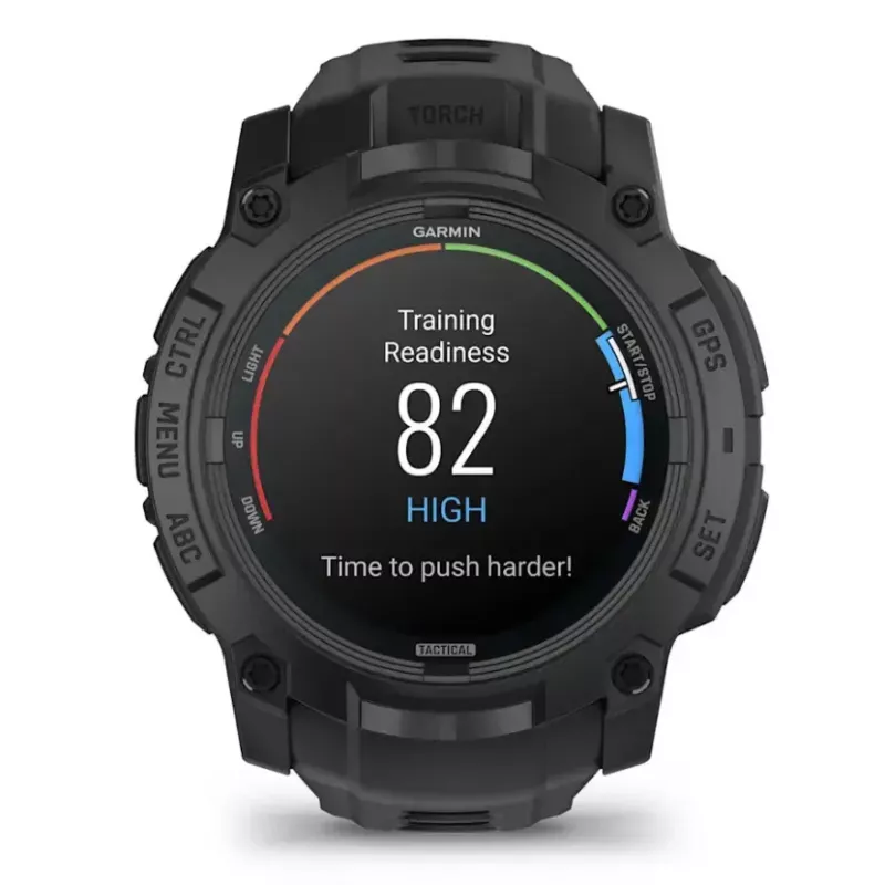 Viedpulkstenis Garmin Instinct 3 Tactical Edition Melns