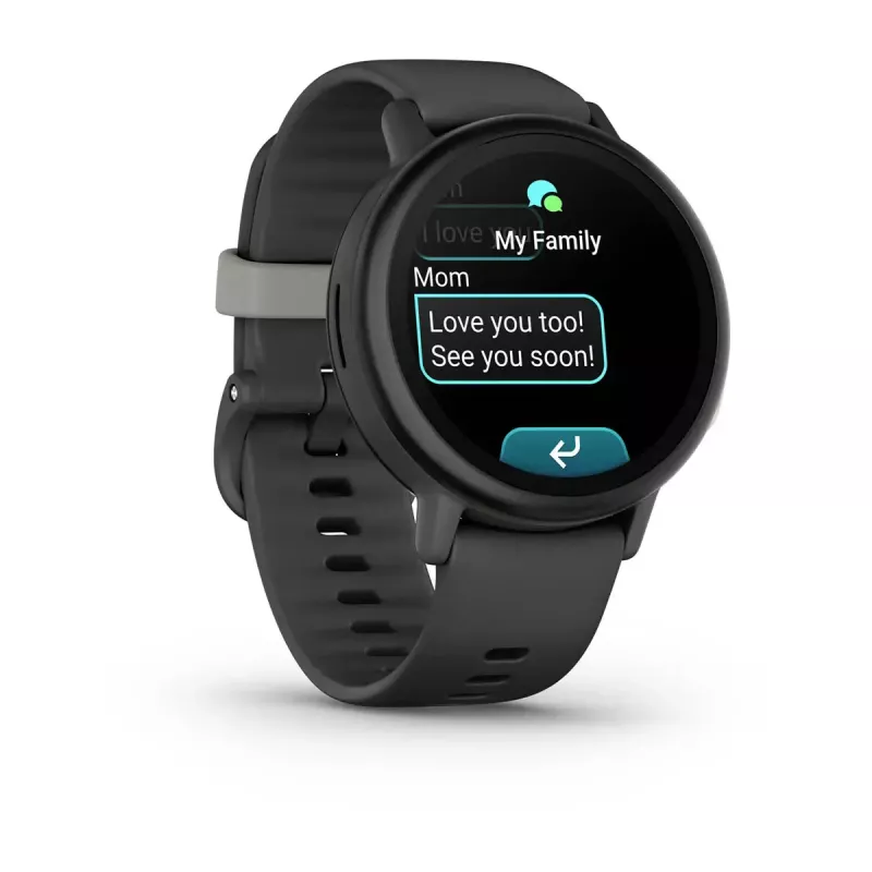 Viedpulkstenis Garmin Bounce 010-03399-00 AMOLED 1,2 collas GPS Wi-Fi