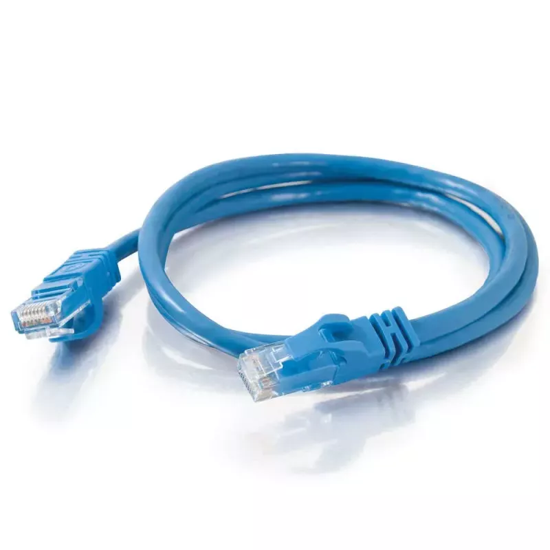 C2G 2m Cat6 Booted Unshielded UTP tīkls komutācijas kabelis Blue