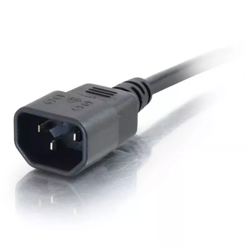 C2G 5m 18 AWG datora strāvas pagarinātājs IEC320C13 uz IEC320C14