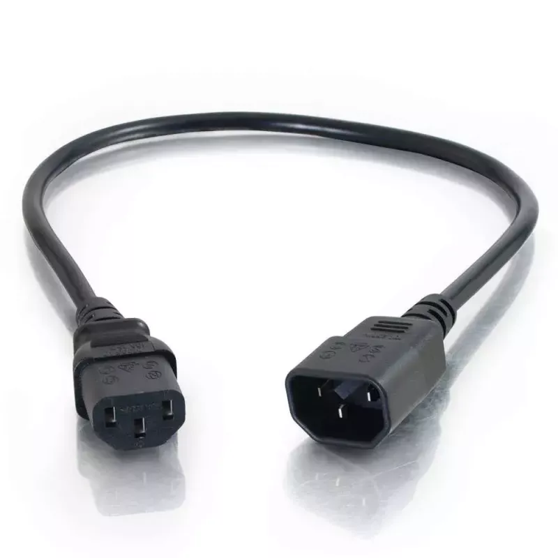 C2G 5m 18 AWG datora strāvas pagarinātājs IEC320C13 uz IEC320C14