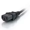 C2G 2m 16 AWG Eiropas strāvas vads IEC320C13 uz CEE7/7