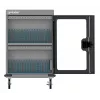 Manhattan iPad līdz 13 collām, MacBook Air līdz 15 collām un Chromebook 15,6 collu 32 nodalījumu uzlādes ratiņi/rati, izmantojot USB-C, arī citi planšetdatori/viedtālruņi (ar ierīces uz USB-C kabeli), nodalījumi 404x27,6x283mm, ierīču uzlādes kabeļi nav iekļauti (ieteicams USB-C kabelis 354868), skapis