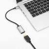 Manhattan USB-C uz HDMI kabelis, 4K@60Hz, 5 Gbps (USB 3.2 Gen1 jeb USB 3.0), 15cm, melns, vīriešu uz sieviešu, trīs gadu garantija