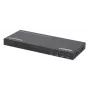 Manhattan 4K 4-Port HDMI Multiviewer Switch, Switch with Four Inputs on One Display, 4k@30Hz, Multiple Viewing Options Including Picture-in-Picture and Dual/Quad Screen, Push Button or Remote Control, 3.5mm and Toslink Audio, Melns, 3 Year Warranty