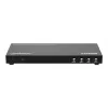 Manhattan 4K 4-Port HDMI Multiviewer Switch, Switch with Four Inputs on One Display, 4k@30Hz, Multiple Viewing Options Including Picture-in-Picture and Dual/Quad Screen, Push Button or Remote Control, 3.5mm and Toslink Audio, Melns, 3 Year Warranty