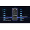 Manhattan 4K 4-Port HDMI Multiviewer Switch, Switch with Four Inputs on One Display, 4k@30Hz, Multiple Viewing Options Including Picture-in-Picture and Dual/Quad Screen, Push Button or Remote Control, 3.5mm and Toslink Audio, Melns, 3 Year Warranty