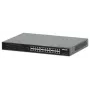 Intellinet 24 portu Gigabit Ethernet PoE+ slēdzis ar 2 SFP portiem, atbilst IEEE 802.3at/af (PoE+/PoE), PoE jaudas budžets 370 W, divi 1G SFP brīvie sloti, 19 collu plaukta stiprinājums
