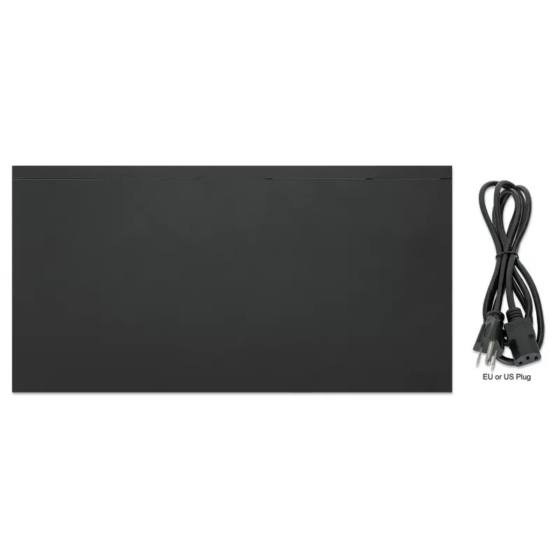 Intellinet 24 portu Gigabit Ethernet PoE+ slēdzis ar 2 SFP portiem, atbilst IEEE 802.3at/af (PoE+/PoE), PoE jaudas budžets 370 W, divi 1G SFP brīvie sloti, 19 collu plaukta stiprinājums
