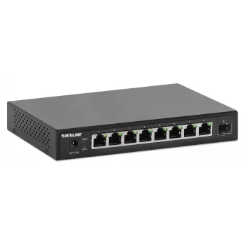Intellinet 9 portu komutators 8 x 2,5G Ethernet porti un 1 SFP+ augšupsaites ports