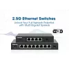Intellinet 9 portu komutators 8 x 2,5G Ethernet porti un 1 SFP+ augšupsaites ports