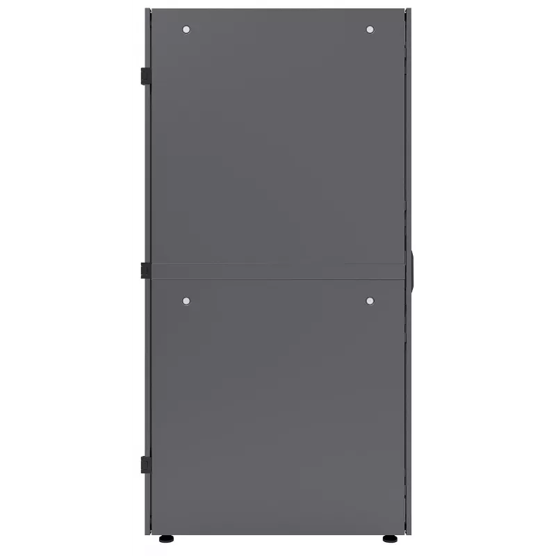Intellinet 19 collu servera skapis - brīvi stāvošs, 42U, 800x1200 mm (platums x dziļums), melns, salikts, maks. 1500 kg, daudzpunktu durvju slēdzene, katra sānu paneļa slēdzene, izmantojamais dziļums 123 līdz 973 mm, IP20 novērtējums, statīvs, tērauds