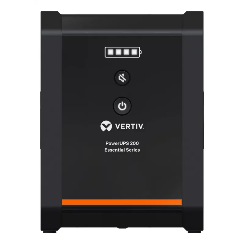 Vertiv PowerUPS 200 Essential PSA6E-1600IT-IEC, 1600VA/925W, Line-Interactive, 1,6 kVA, 925 W, Sinusoidāls, 140 V, 290 V