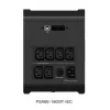 Vertiv PowerUPS 200 Essential PSA6E-1600IT-IEC, 1600VA/925W, Line-Interactive, 1,6 kVA, 925 W, Sinusoidāls, 140 V, 290 V