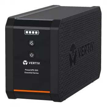 Vertiv PowerUPS 200 Essential PSA6E-600IT-SCH, 600VA/315W, Line-Interactive, 0,6 kVA, 315 W, Sine, 140 V, 290 V