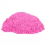 Kinetic Sand, 2 lbs Crystal Pink mirguļojošas veidošanas smiltis (iepakojums var atšķirties), veidojami sensorās rotaļlietas bērniem no 3 gadu vecuma