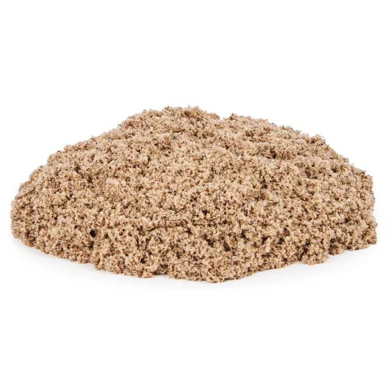 Kinetic Sand dabīgi brūnās rotaļu smiltis, 5,5 mārciņas (2,5 kg), radošām aktivitātēm un smilšu kastei, Amazon Exclusive (iepakojums var atšķirties), formējamas sensorās rotaļlietas, no 3 gadu vecuma