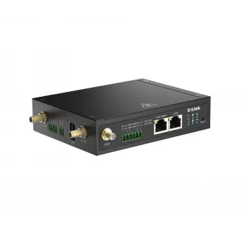 D-Link 4G LTE IIoT tīkla vārteja, mobilā tīkla vārteja, melna, 4G, LTE, LTE, MicroSD (TransFlash), ārējā