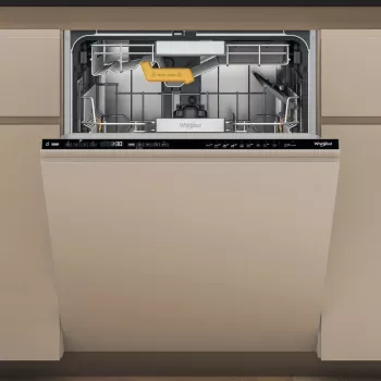 Whirlpool WH8IC15B4M6LHC0 pilnībā iebūvējama 15 galda piederumu komplektu ietilpība