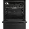 Whirlpool W5G8LMSWTB Brīvstāvoša plīts Elektriskā Gāze Melna