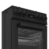 Whirlpool W5G8LMSWTB Brīvstāvoša plīts Elektriskā Gāze Melna