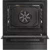 Whirlpool 859991716090 plīts Brīvi stāvoša plīts Elektriskā Gāze Melna