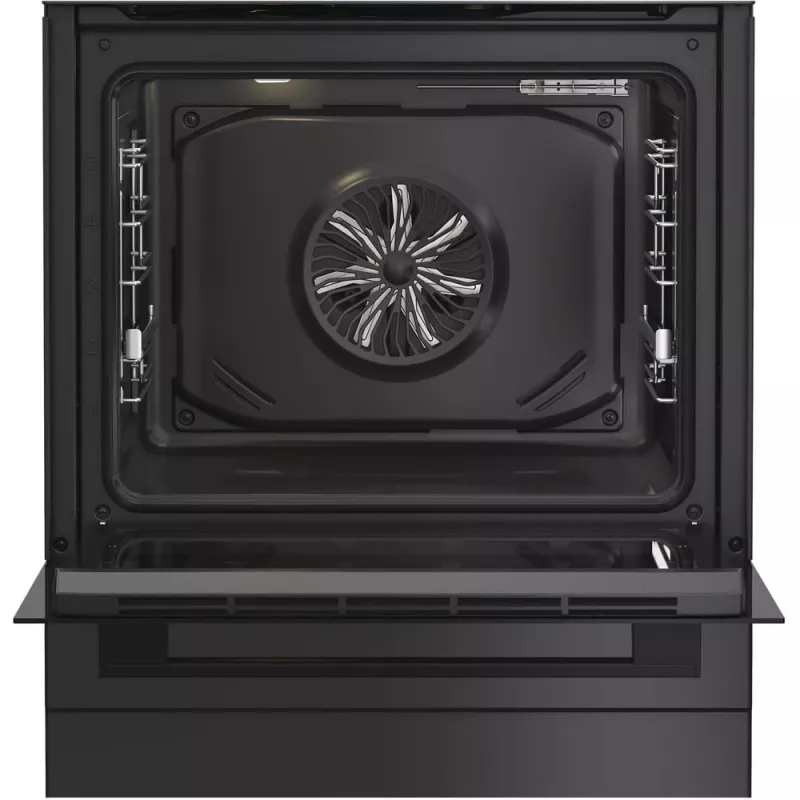 Whirlpool 859991716090 plīts Brīvi stāvoša plīts Elektriskā Gāze Melna