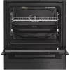 Whirlpool 859991716090 plīts Brīvi stāvoša plīts Elektriskā Gāze Melna