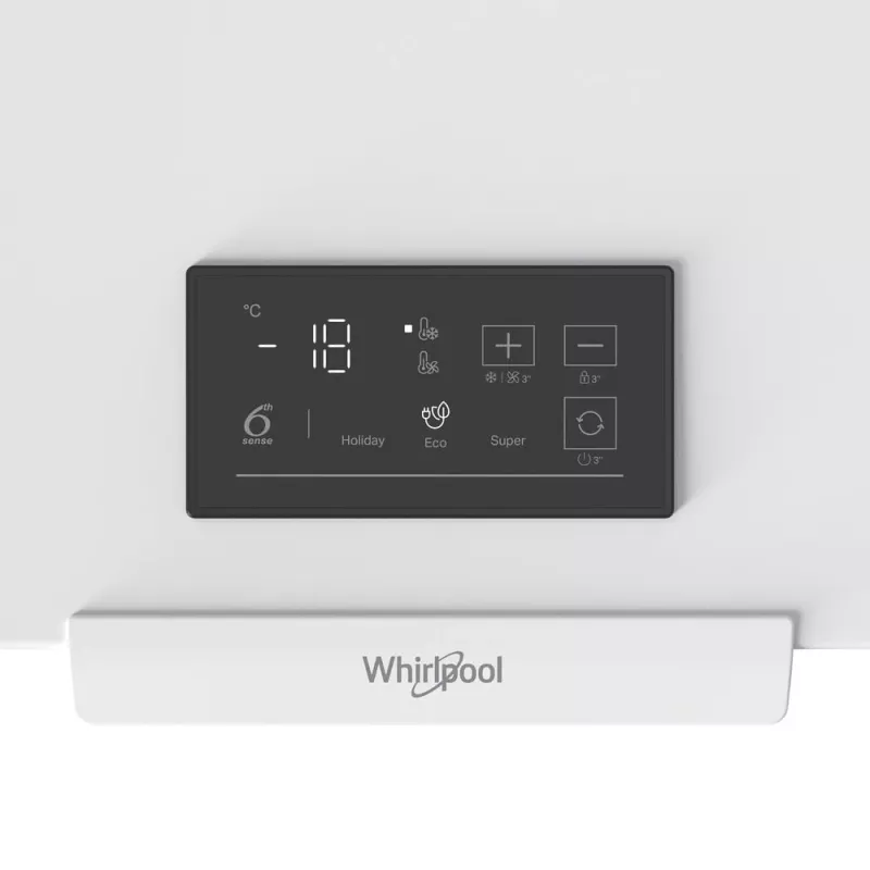 Whirlpool W3RHS19EW2 lādes saldētava brīvstāvoša 198 L balta