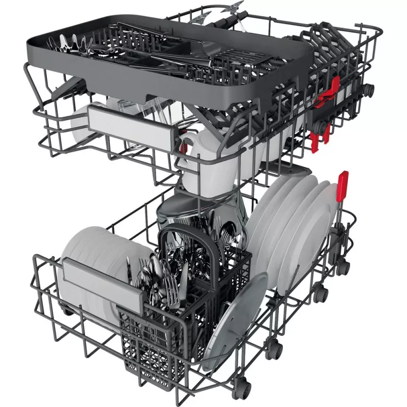 Whirlpool WSFO 3T223 PC X Brīvi stāvoša 10 komplektu