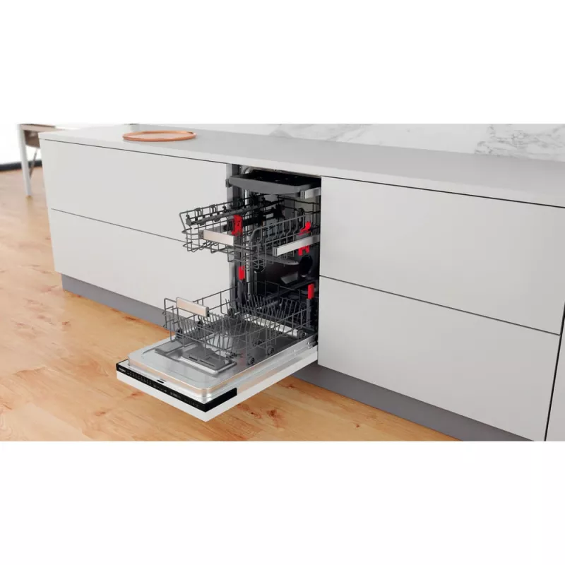 Whirlpool WSIP 4O33 PFE pilnībā iebūvēta trauku mazgājamā mašīna 10 galda klājumiem