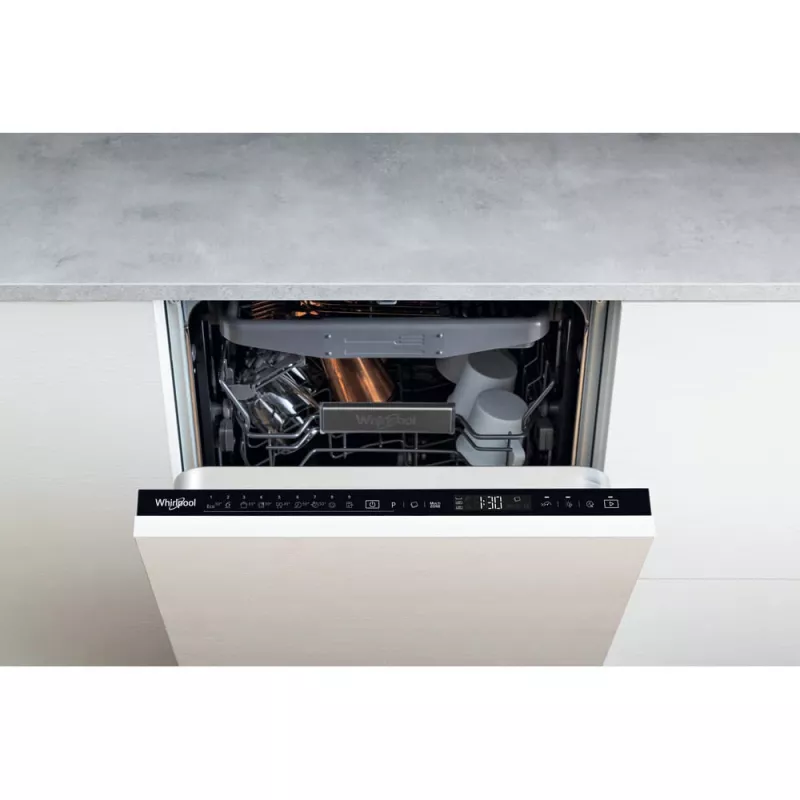 Whirlpool WSIP 4O33 PFE pilnībā iebūvēta trauku mazgājamā mašīna 10 galda klājumiem